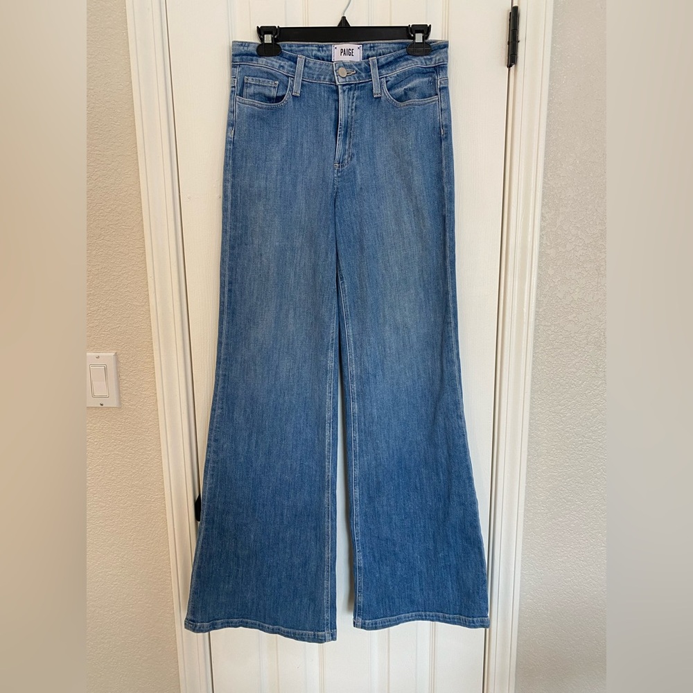 Paige Wide Leg Trouser Jeans